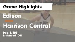 Edison  vs Harrison Central  Game Highlights - Dec. 3, 2021