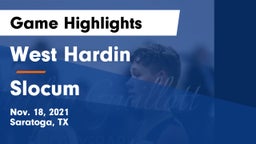 West Hardin  vs Slocum  Game Highlights - Nov. 18, 2021
