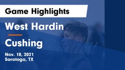 West Hardin  vs Cushing  Game Highlights - Nov. 18, 2021