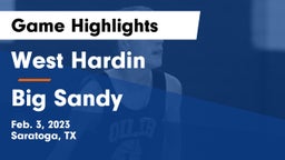 West Hardin  vs Big Sandy  Game Highlights - Feb. 3, 2023