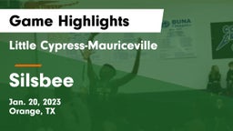 Little Cypress-Mauriceville  vs Silsbee  Game Highlights - Jan. 20, 2023