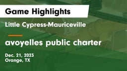 Little Cypress-Mauriceville  vs avoyelles public charter Game Highlights - Dec. 21, 2023