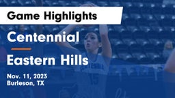 Centennial  vs Eastern Hills  Game Highlights - Nov. 11, 2023