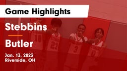 Stebbins  vs Butler  Game Highlights - Jan. 13, 2023