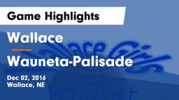 Wallace  vs Wauneta-Palisade  Game Highlights - Dec 02, 2016