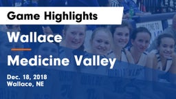 Wallace  vs Medicine Valley  Game Highlights - Dec. 18, 2018