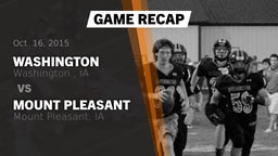 Recap: Washington  vs. Mount Pleasant  2015