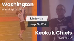 Matchup: Washington High vs. Keokuk Chiefs 2016