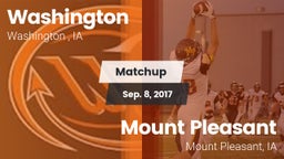 Matchup: Washington High vs. Mount Pleasant  2017