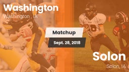 Matchup: Washington High vs. Solon  2018