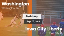 Matchup: Washington High vs. Iowa City Liberty  2019