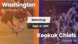 Matchup: Washington High vs. Keokuk Chiefs 2019