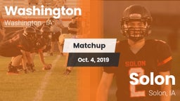 Matchup: Washington High vs. Solon  2019