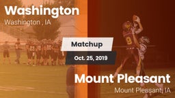 Matchup: Washington High vs. Mount Pleasant  2019