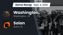 Recap: Washington  vs. Solon  2020