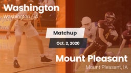 Matchup: Washington High vs. Mount Pleasant  2020