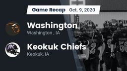 Recap: Washington  vs. Keokuk Chiefs 2020