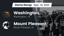 Recap: Washington  vs. Mount Pleasant  2020