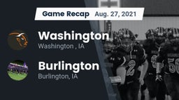 Recap: Washington  vs. Burlington  2021