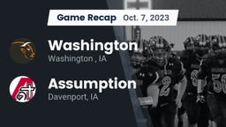 Recap: Washington  vs. Assumption  2023