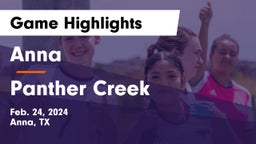 Anna  vs Panther Creek  Game Highlights - Feb. 24, 2024