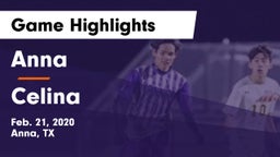 Anna  vs Celina  Game Highlights - Feb. 21, 2020