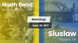 Matchup: North Bend High vs. Siuslaw  2017