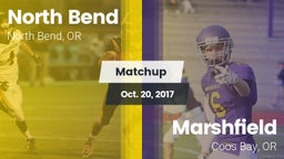Matchup: North Bend High vs. Marshfield  2017