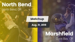 Matchup: North Bend High vs. Marshfield  2018