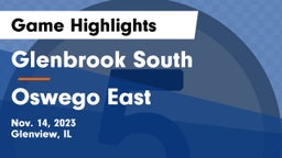 Glenbrook South  vs Oswego East  Game Highlights - Nov. 14, 2023