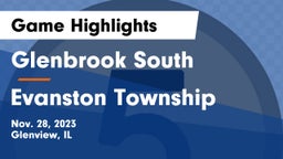 Glenbrook South  vs Evanston Township  Game Highlights - Nov. 28, 2023