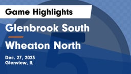 Glenbrook South  vs Wheaton North  Game Highlights - Dec. 27, 2023