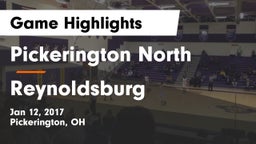 Pickerington North  vs Reynoldsburg  Game Highlights - Jan 12, 2017