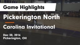 Pickerington North  vs Carolina Invitational Game Highlights - Dec 30, 2016