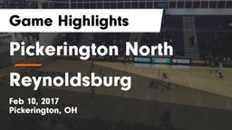 Pickerington North  vs Reynoldsburg  Game Highlights - Feb 10, 2017