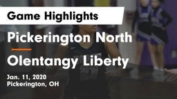 Pickerington North  vs Olentangy Liberty  Game Highlights - Jan. 11, 2020