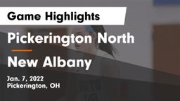 Pickerington North  vs New Albany  Game Highlights - Jan. 7, 2022