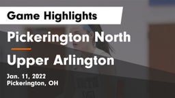Pickerington North  vs Upper Arlington  Game Highlights - Jan. 11, 2022