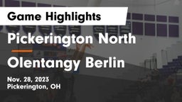 Pickerington North  vs Olentangy Berlin  Game Highlights - Nov. 28, 2023