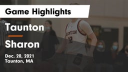 Taunton  vs Sharon  Game Highlights - Dec. 20, 2021