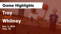 Troy  vs Whitney  Game Highlights - Jan. 2, 2018