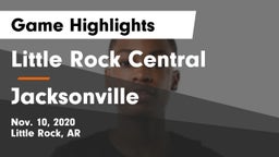 Little Rock Central  vs Jacksonville  Game Highlights - Nov. 10, 2020