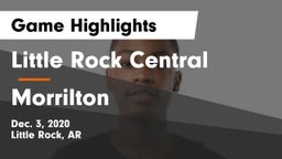 Little Rock Central  vs Morrilton  Game Highlights - Dec. 3, 2020