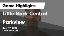Little Rock Central  vs Parkview  Game Highlights - Dec. 19, 2020