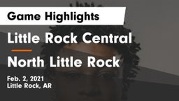 Little Rock Central  vs North Little Rock  Game Highlights - Feb. 2, 2021