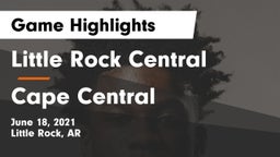 Little Rock Central  vs Cape Central Game Highlights - June 18, 2021