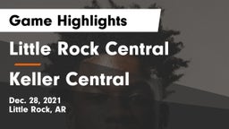 Little Rock Central  vs Keller Central  Game Highlights - Dec. 28, 2021