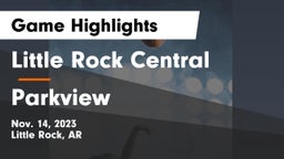 Little Rock Central  vs Parkview  Game Highlights - Nov. 14, 2023