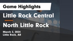 Little Rock Central  vs North Little Rock  Game Highlights - March 2, 2024