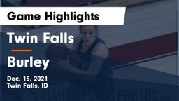 Twin Falls  vs Burley  Game Highlights - Dec. 15, 2021